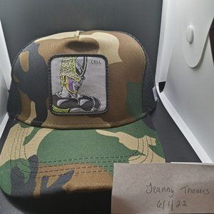 Unisex Dragon Ball Snapback Cotton Baseball Cap Cell